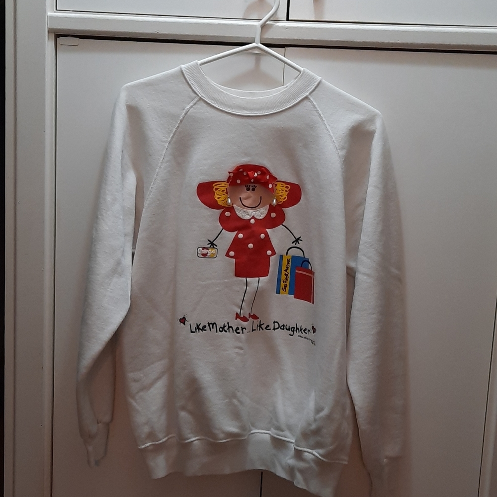 Hanes Women'sSweatshirt Like Mother Like Daughter